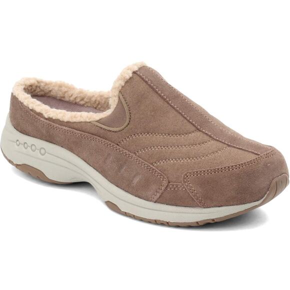 Easy Spirit Women's Travelfuzz Mule - Cozy Faux Fur Slip-On Shoes, Size 11 - Picture 1 of 5